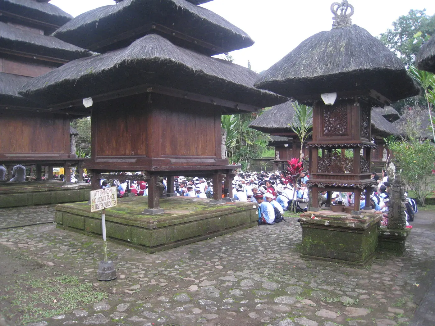 Pura Luhur Batukaru in the forest