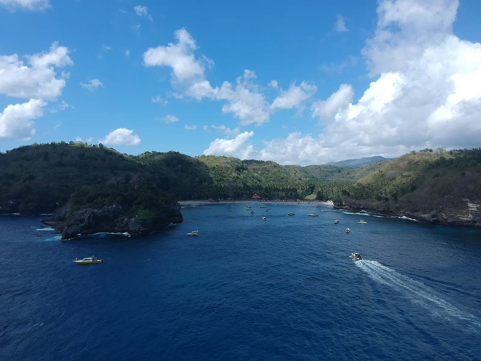 Crystal Bay, the snorkelling stop