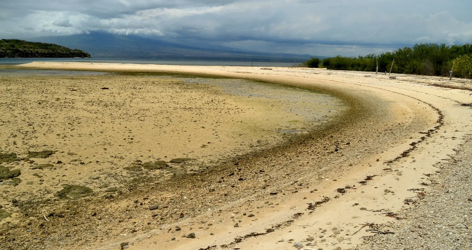 Plage sur l'île de Menjangan