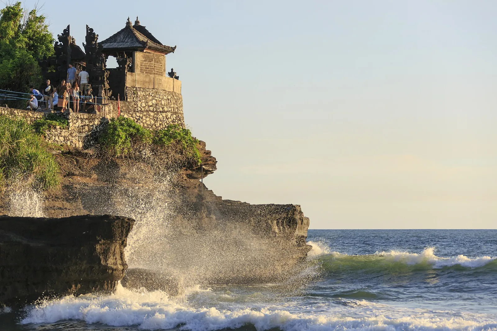 Waves at Tanah Lot