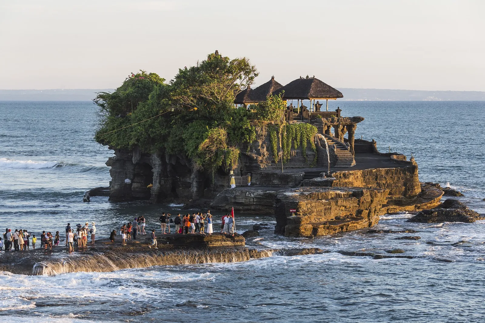 Tanah Lot at sunset